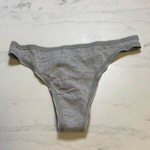 Women's Gap Body cotton Light Gray Panties Small